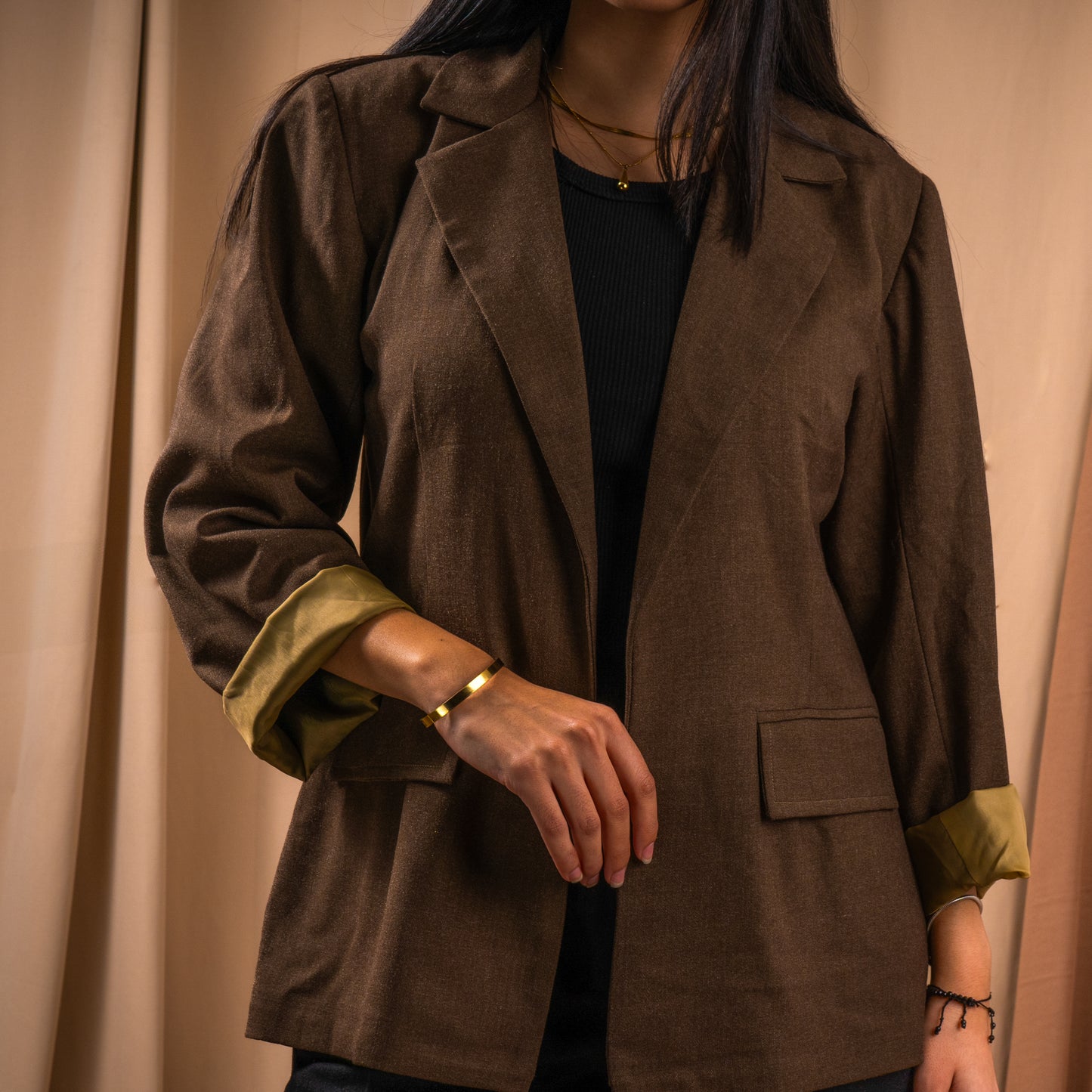 Brown Blazer