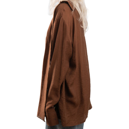 The brown Linen Shirt